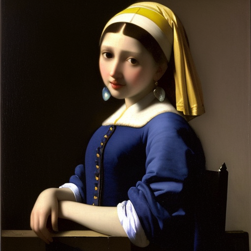 Vermeer AI Museum exhibition 
#vermeer #AI #AIart #AIartwork #johannesvermeer #painting #フェルメール #現代アート #現代美術 #当代艺术 #modernart #contemporaryart #modernekunst #investinart #nft #nftart #nftartist #closetovermeer
Girl with yellow turban