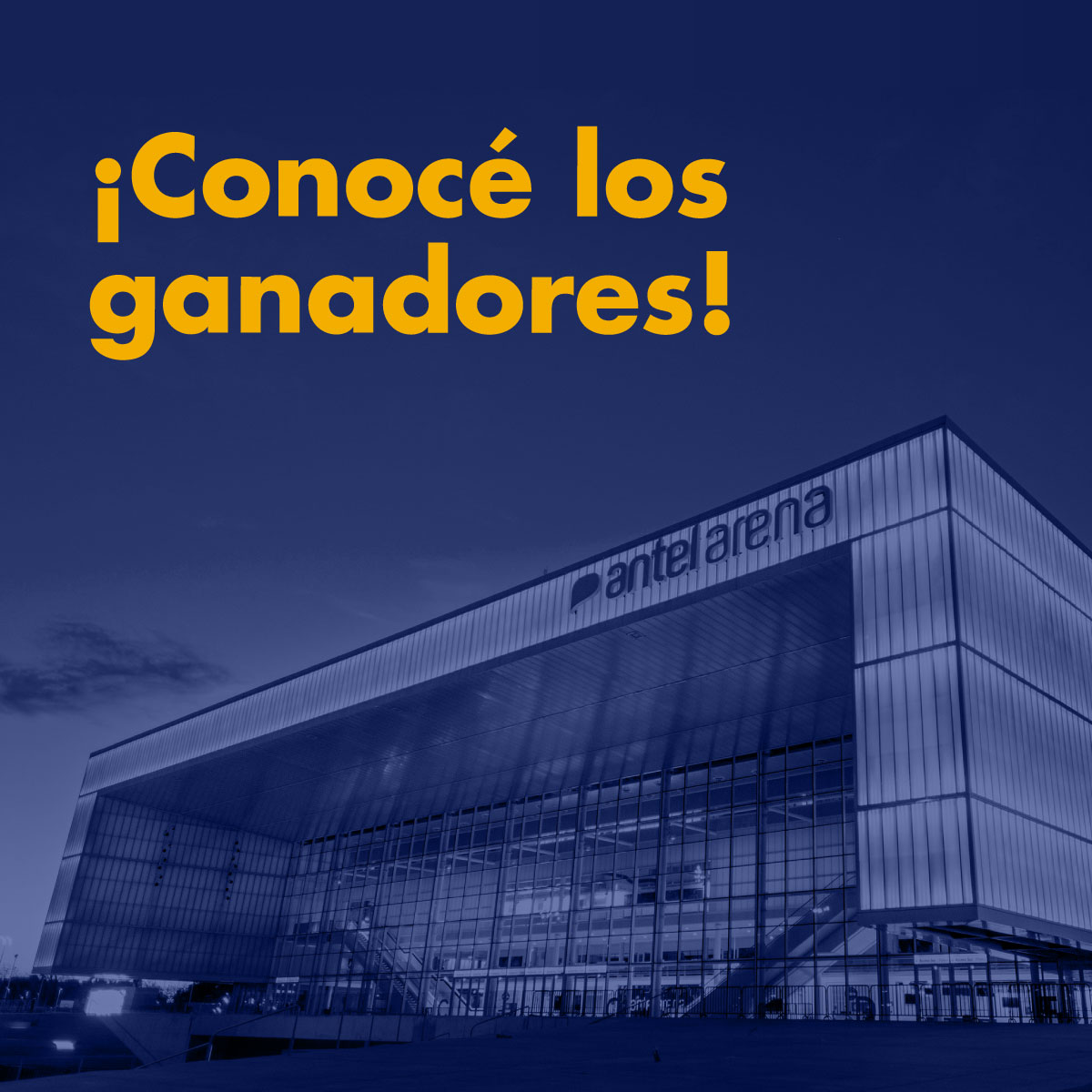 Ingresá y conocé si fuiste uno de los ganadores de las entradas dobles para asistir al show del 5 de mayo en el @antelarena. +info en: antel.com.uy/sorteos