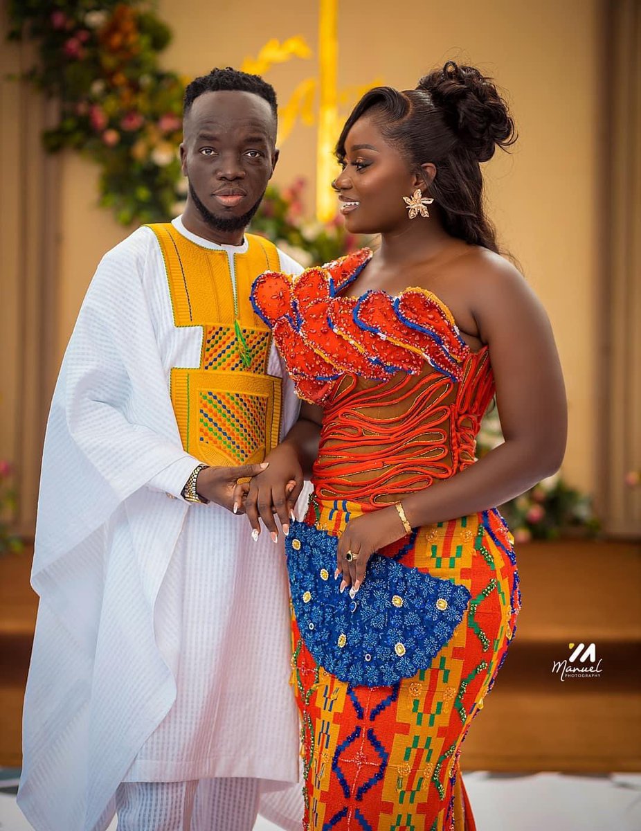 A lifetime of love begins: Mr. and Mrs. Akwaboah embark on their journey together as husband and wife. Congratulations! 🎉❤️ 

📸: @manuelphotography_official 

#UTVGhana