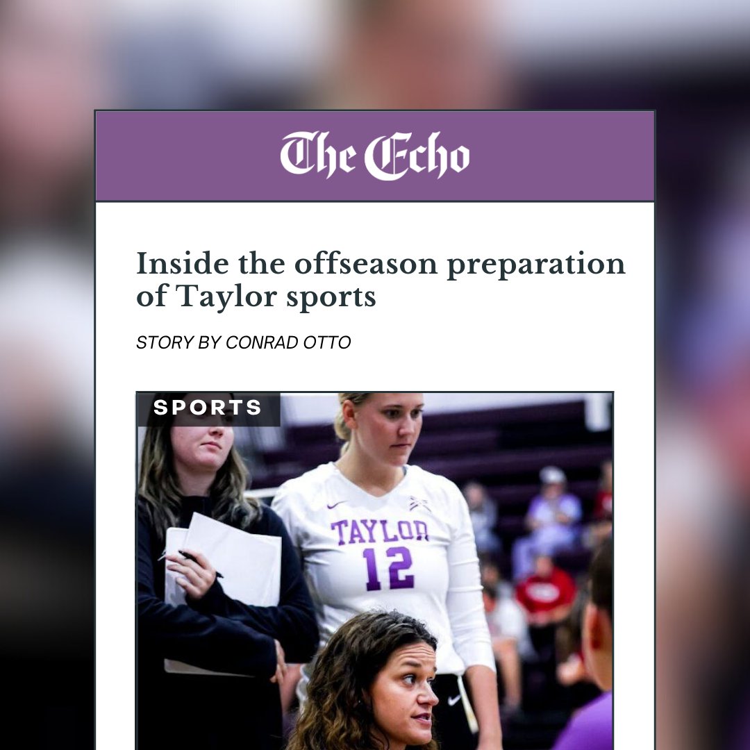 As each season ends, a new mindset arises. Teams in the offseason work on personal growth, athletic potential and creating an atmosphere of success after previous seasons. Read more at theechonews.com #tayloru #tulifetothefull