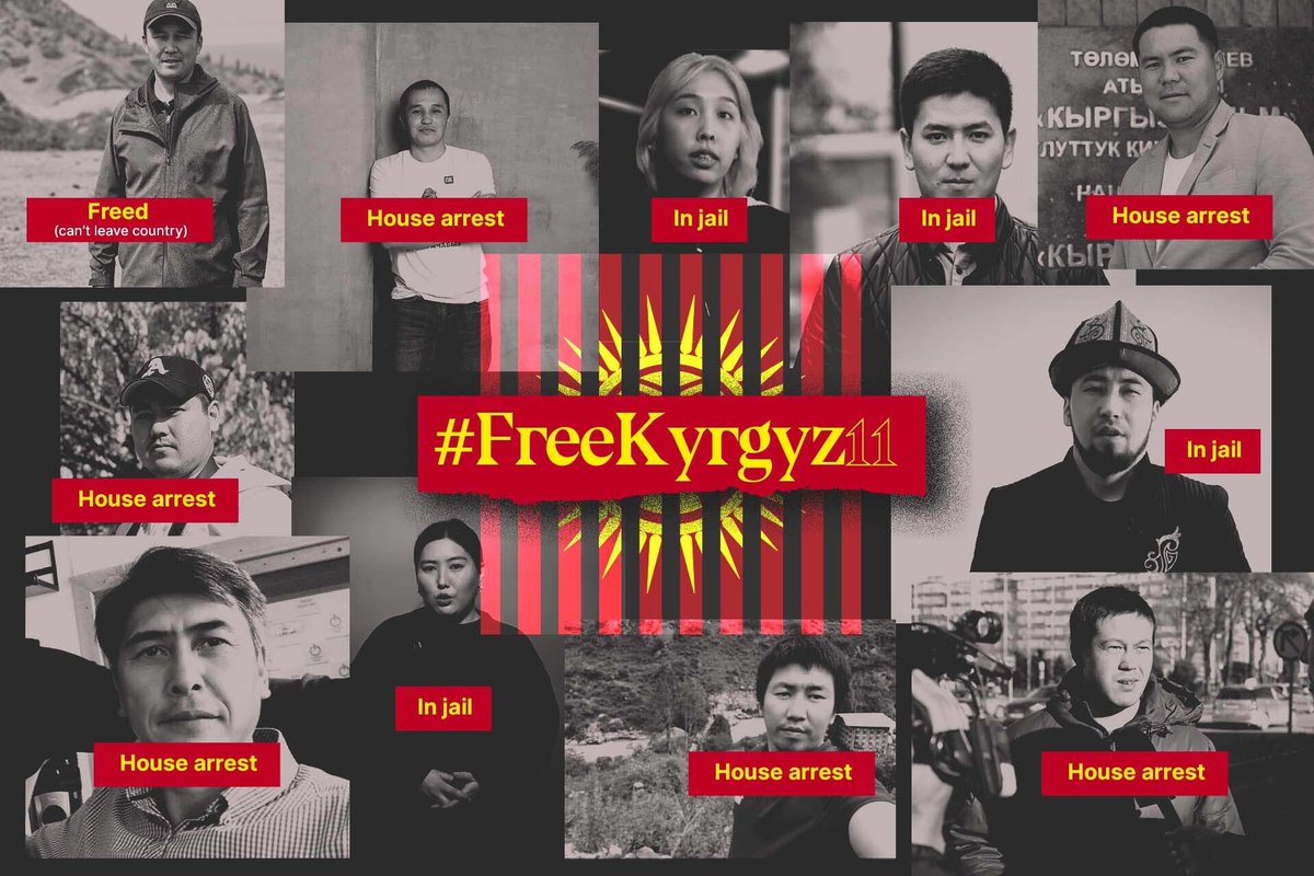 Today is #WorldPressFreedomDay. 

As government authorities in Kyrgyzstan clamp down on independent media, we asked journalists what songs they listen to for inspiration.

 @PaoloNutini @Imaginedragons @BLACKPINK made the playlist.

Listen here: youtube.com/playlist?list=…
