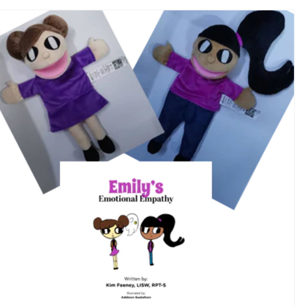 Exploring feelings through play is a healthy way for kids to express emotions. Check out our Emily and Amelia puppets from Emily's Emotional Empathy to help your child explore their feelings! #playtherapy #puppets #emotionalempathy 

loom.ly/Q0o6wJc