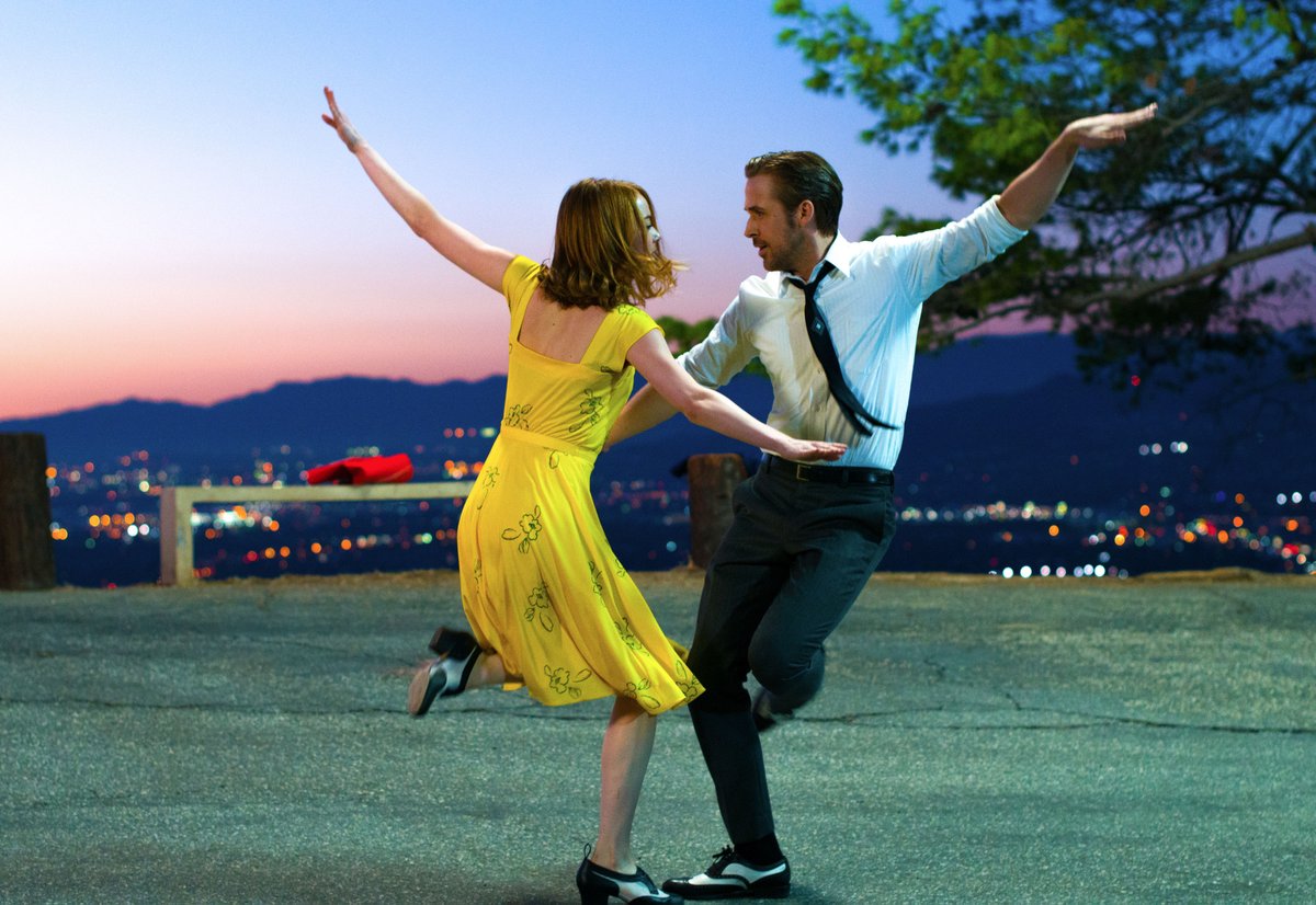 Ryan Gosling would like a 'La La Land' do-over because 'there is a moment that haunts me' that ended up on the poster. 'We’re dancing, Emma and I, and I didn’t know this would become the poster for the movie. We were supposed to have our hands up, and I thought it would be cool…