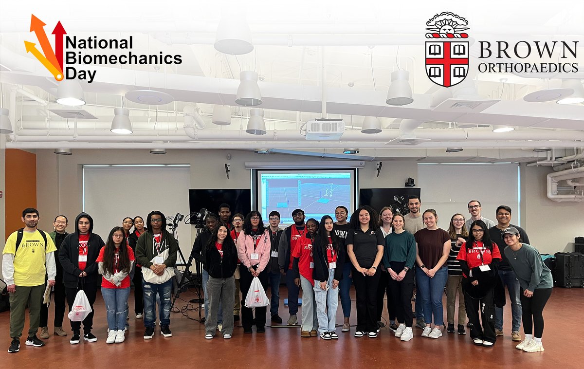 Last week <a href="/BrownBiomech/">BrownBiomechanics</a> hosted National Biomechanics Day (<a href="/BiomechanicsDay/">National Biomechanics Day</a>) with support from <a href="/Brown_BME/">Brown University Center for Biomedical Engineering</a>. It was great to showcase techniques to the next generation of high school students interested in STEM careers.