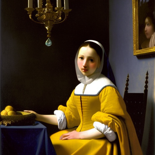 Vermeer AI Museum exhibition
#vermeer #AI #AIart #AIartwork #johannesvermeer #painting #フェルメール #現代アート #現代美術 #当代艺术 #modernart #contemporaryart #modernekunst #investinart #nft #nftart #nftartist #closetovermeer
Girl at a table