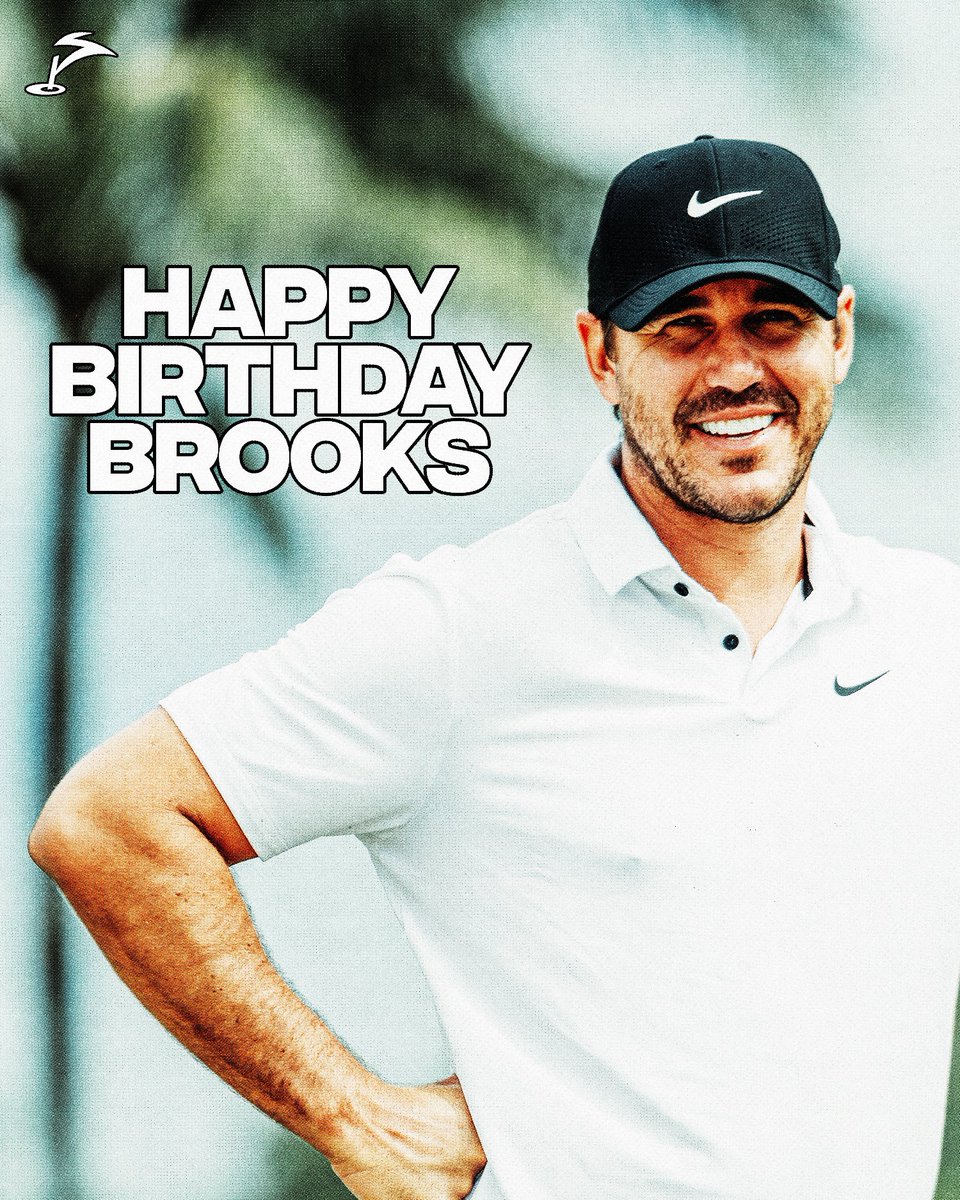 Happy Birthday Cap! Here’s to a day filled with birdies, eagles, and plenty of celebrations 💥 #smashgc #brookskoepka