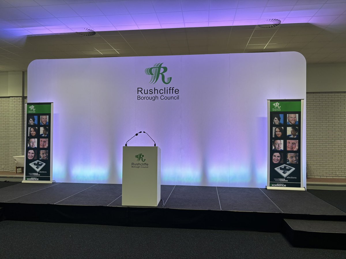 I’ve braved the rush hour traffic to head over to Rushcliffe arena where the Nottinghamshire Police & Crime Commissioner result is due to be announced…some time this evening