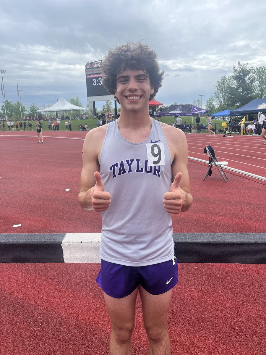 ❗️National Qualifiers Alert❗️ Jared Stayte hits 🅱️ standard in the men’s 3k Steeplechase with a gutsy time of 9:28.13!