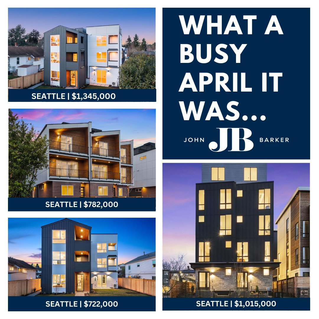 What an incredible month in Real Estate!  
Are you curious if now is a good time to buy or sell a home?  Let’s talk! 
.
.
#JohnBarker #Windermere #AllInForYou #WeAreWindermere #WindermereYarrowBay #RealEstate #BellevueRealEstate #KirklandRealEstate
