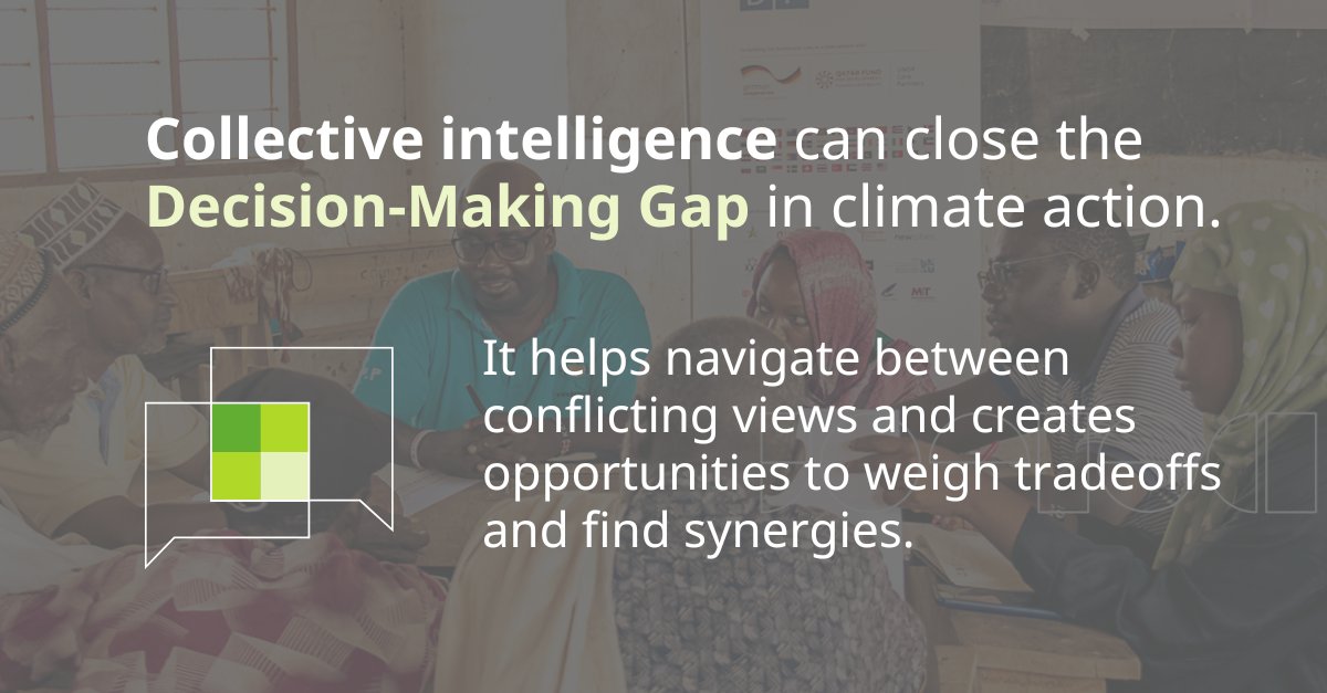 The deeper we are into the climate crisis, the more we need to navigate between conflicting viewpoints and different priorities.  #CollectiveIntelligence initiatives have the potential to support decision-making processes via deliberation.
 
 Learn how👉undp.org/untapped