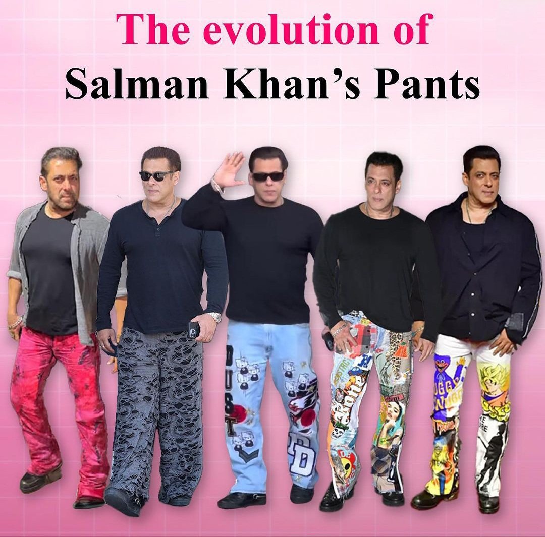 🔥👌 Nice collection of pants that Salman Khan wears 
@BeingSalmanKhan 
#beinghuman #SalmanKhan 
Love Salman khan 😘