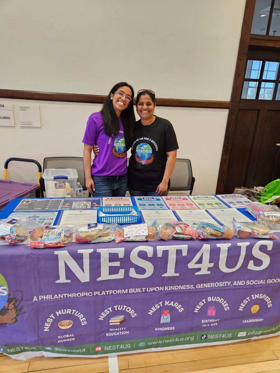 Last night was our final Welcome New Families for 23-24. We are so grateful to have #NEST4US present with us! Thank you for sharing your beautiful philanthropic hearts with us and our newcomer families! ❣️We strive for all our families to experience such warmth at our events! 🌟