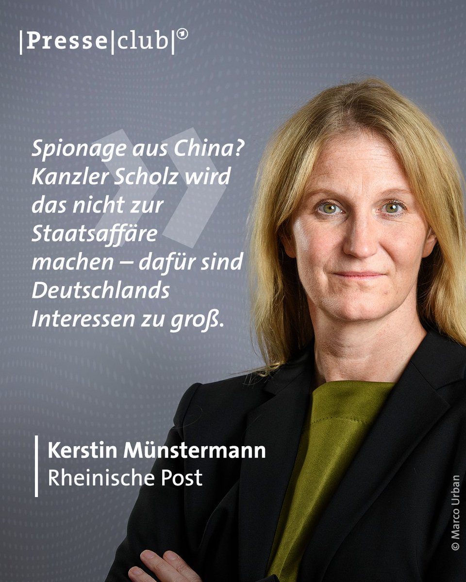 Olaf Scholz wollte bei seinem Besuch einen Handelskrieg zwischen China und der Europäischen Union abwenden, sagt @KMuenstermann. Dabei sei er erfolglos geblieben. Wie soll die EU künftig mit China umgehen? #presseclub