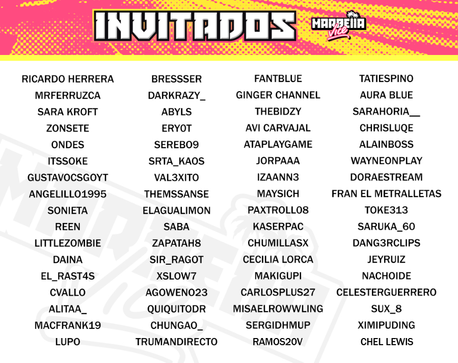 MarbellaSerie's tweet photo. Primera oleada de gente, invitados de streamers de Marbella, ¡Bienvenidos! 🌴 https://t.co/klbWHvtZWu