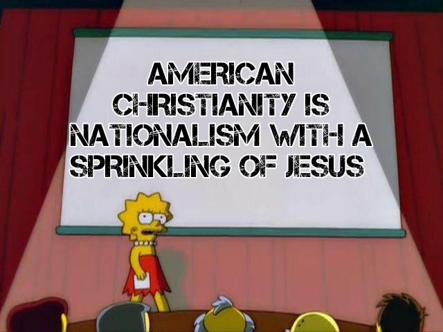 #Americanismheresy #Christiannationalism
