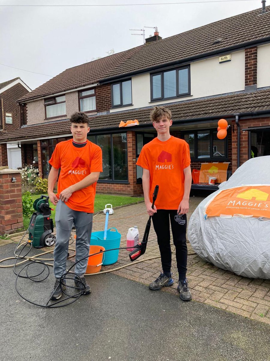 Thank you Nathaniel, this week’s #FridayFundraiser, for organising a charity car wash, raising a brilliant £555.55! Nathaniel washed cars non-stop for a total of nine hours, on a very windy day, in memory of his Auntie Kim. Well done Nathaniel and thank you for your support!