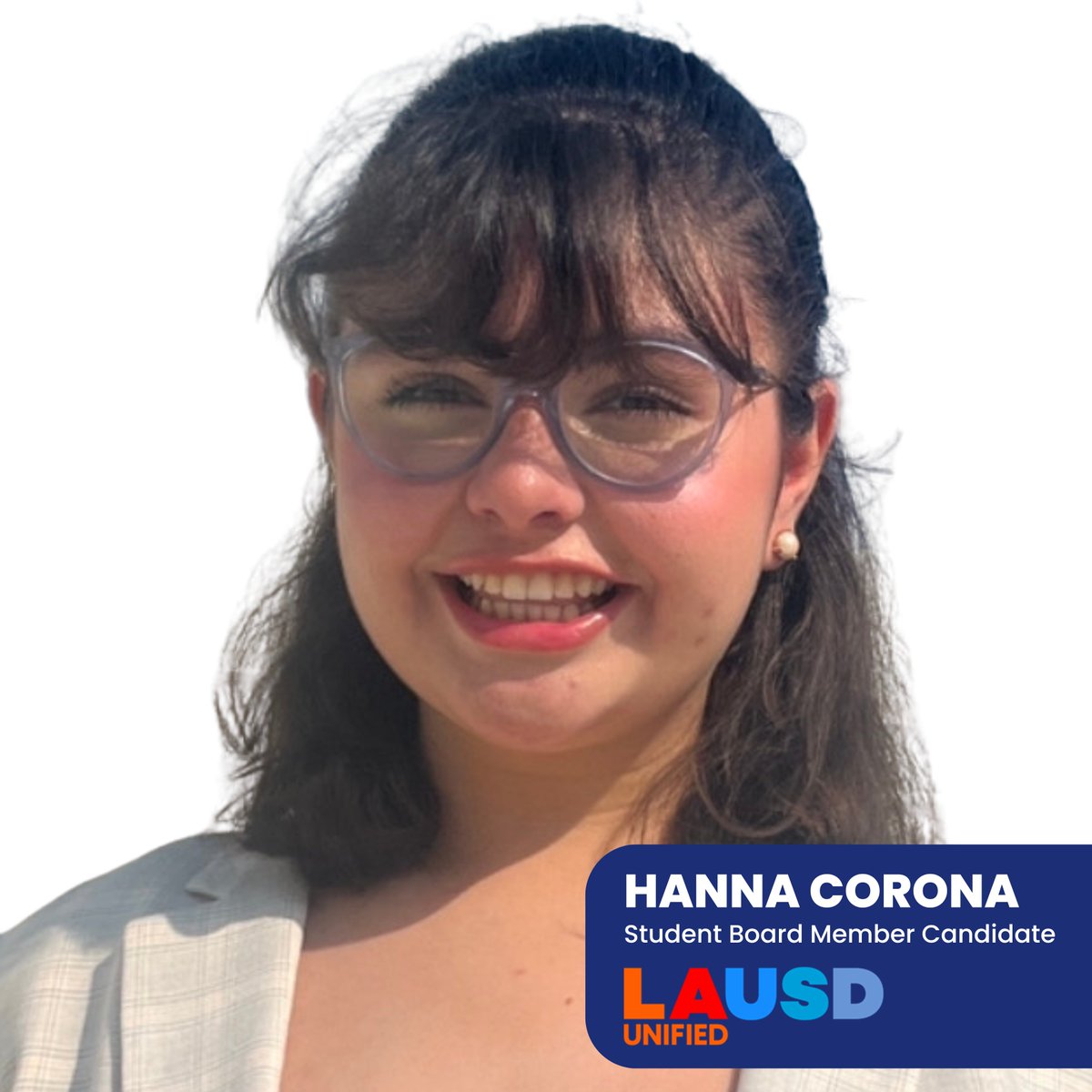 Meet Hanna from Woodrow Wilson High School, passionate about education equity and bridging financial literacy gaps in #LASchools. Calling all @LASchools high schoolers. From May 9-23, head to your Schoology page to vote for your Student Board of Education representative.