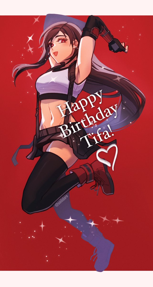 the most important day of the year 🫶🏽 #HappyBirthdayTifa #ティファ誕生祭2024