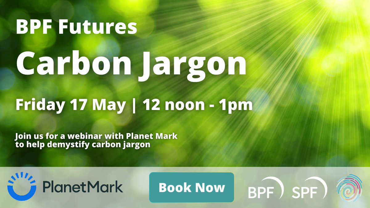 🗣️ Join us for our Carbon Jargon webinar with @ThePlanetMark where we’ll demystify commonly used terminology relating to net zero carbon, with a particular focus on the built environment sector. 👉 Register here: lnkd.in/e_-S2nRc