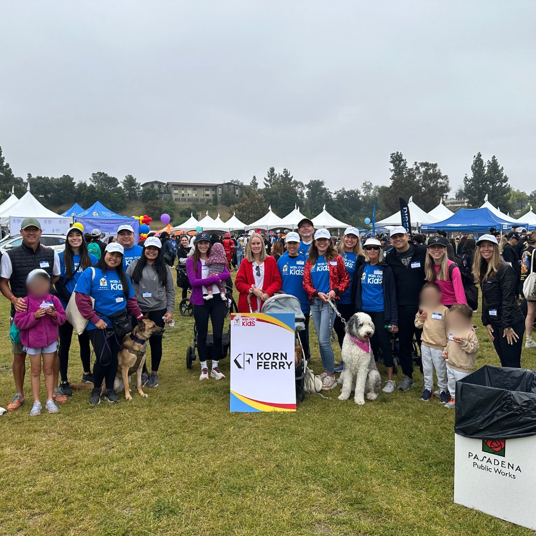 What an amazing day of giving back, bonding, and strengthening our team spirit at this year's Ronald McDonald House Charities 'Walk for Kids' event held at The Rose Bowl. Team 'Korn Ferry Cares' showed up in force to support the new Westside House. Way to #BeMoreThan!