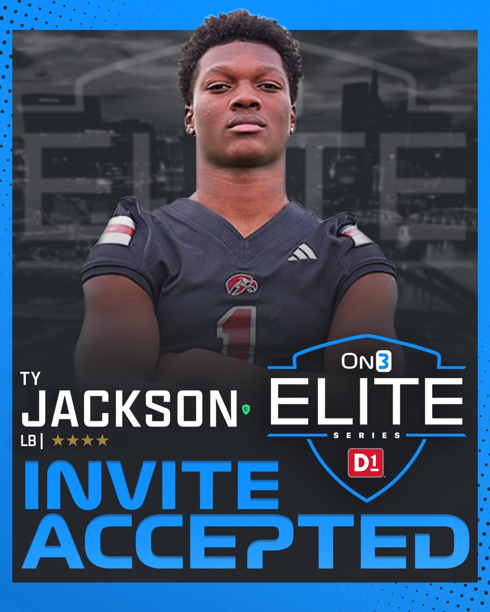 An 𝙀𝙡𝙞𝙩𝙚 addition 💪 Ty Jackson is headed to the Nashville to join the best of the 2025 class at our On3 Elite Series. on3.com/os/news/2024-o…