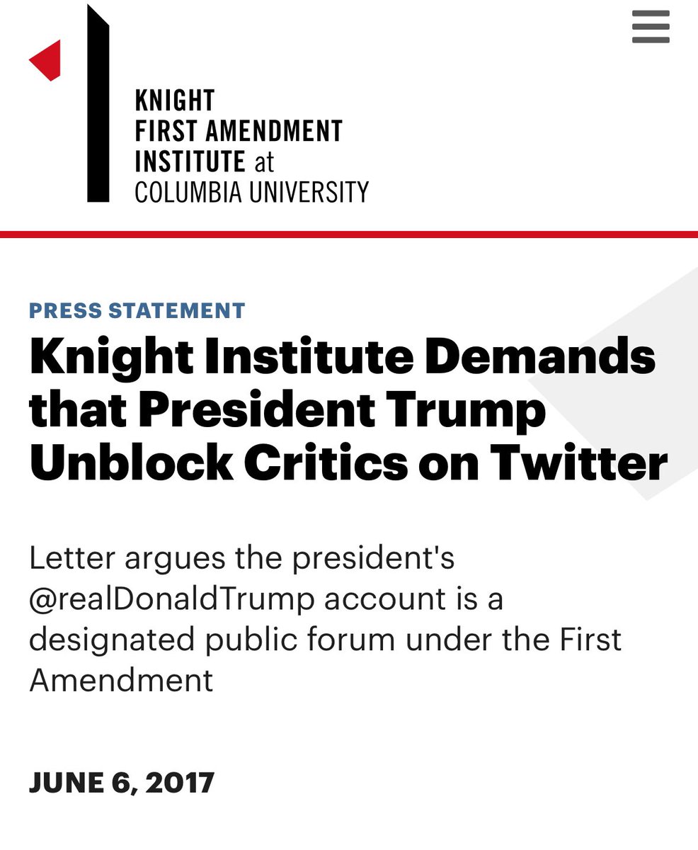 The previous White House blocked @EdKrassen and I from reading and replying to the president’s tweets. Thoughts about “free speech” on that one?