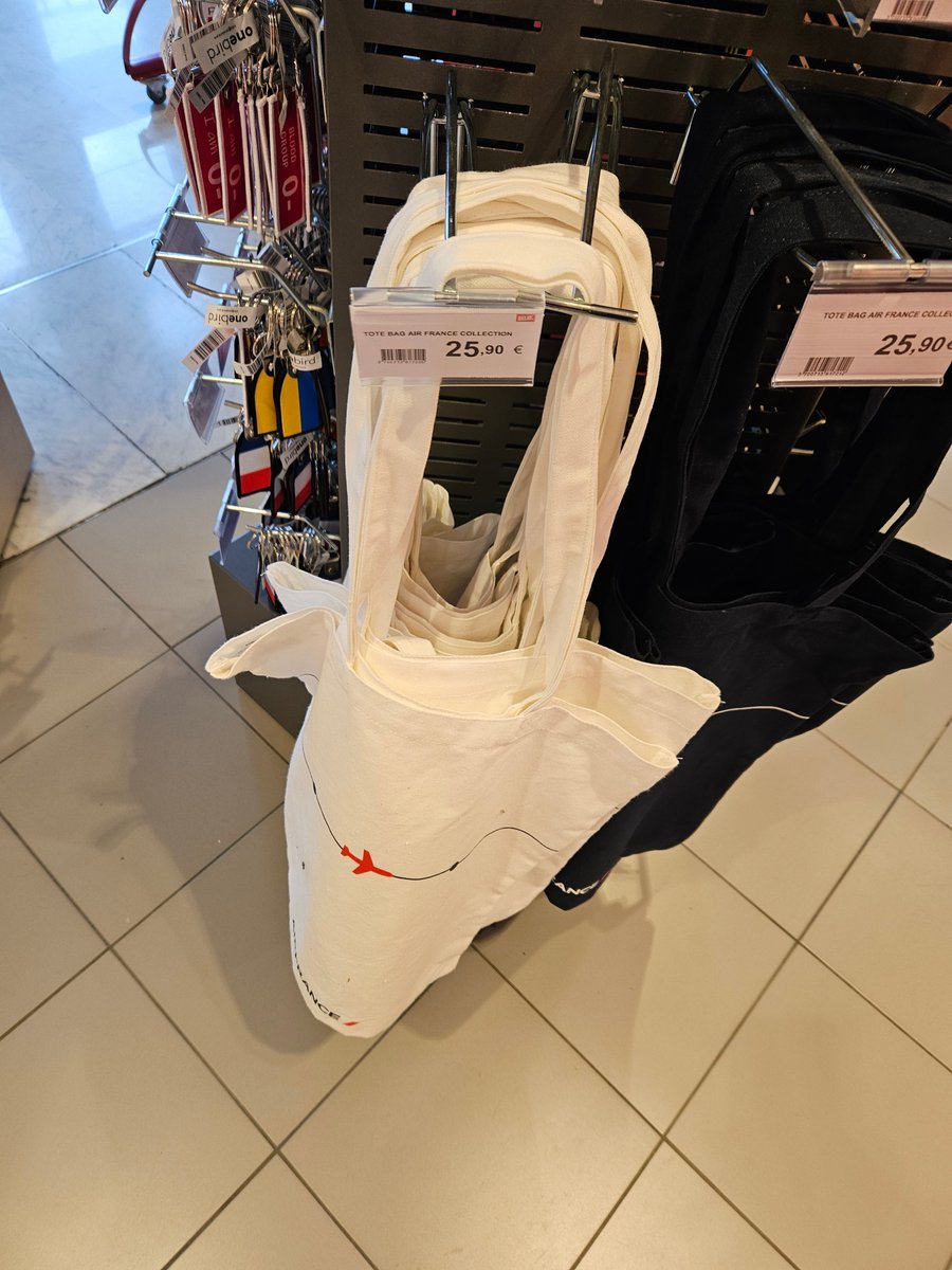 Who's paying 25 Euro for an Air France bag?????