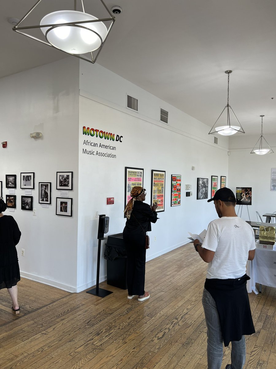 Motown D.C. art exhibit opening night <a href="/AnacostiaArts/">Anacostia Arts Center</a>