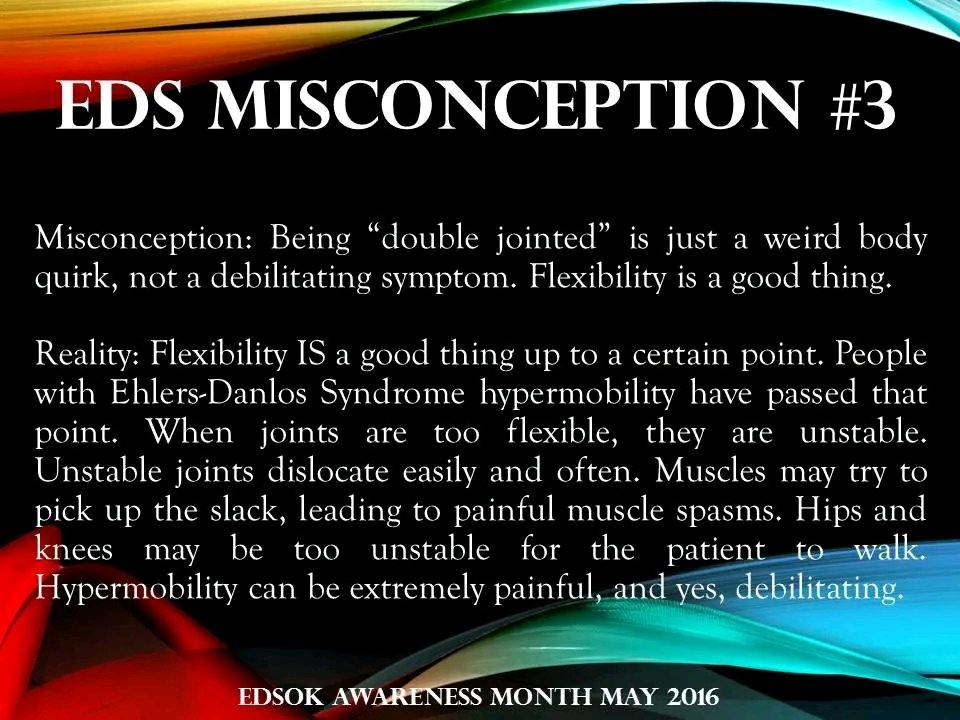 #EhlersDanlosSyndrome #EDSAwarenessMonth #EDS