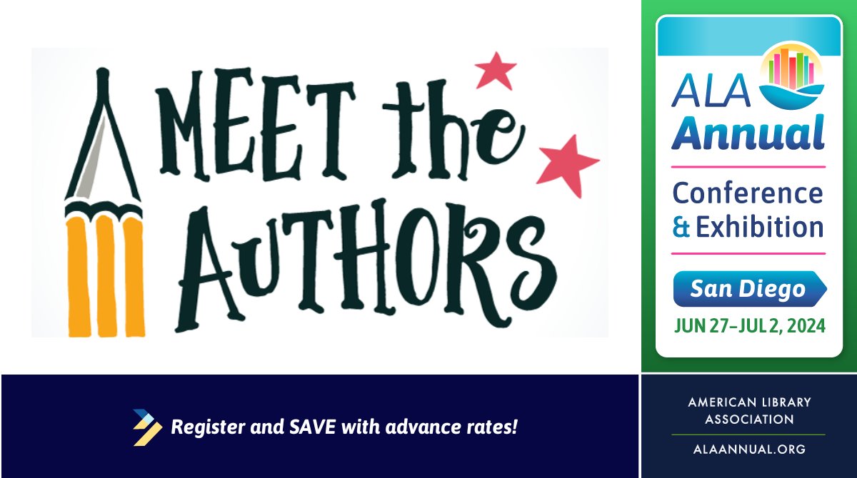 Get ready to snap selfies, score autographs, and enjoy up-close chats with your favorite authors at the Library Marketplace! 🖊️📸 Check the Conference Scheduler for a list of participating authors, with more names to be added! bit.ly/3wvwUSi Register for #ALAAC24 today!