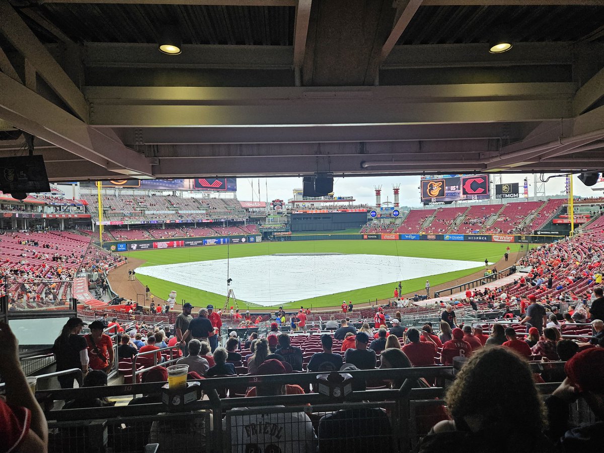 Rain won't stop us tonight. LET'S GO REDLEGS!!