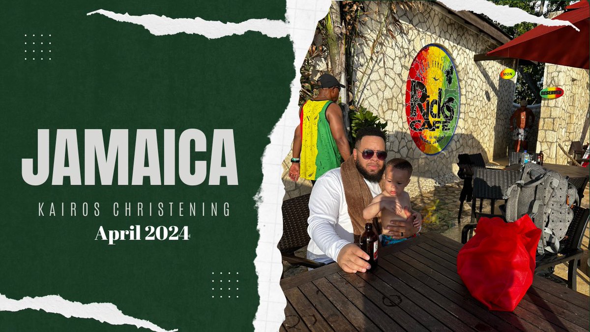 meishacham's tweet photo. Jamaican Trip 2024 Kairo christening https://t.co/vKs5Xmm7Cj via @YouTube https://t.co/pFrC2MKbAs