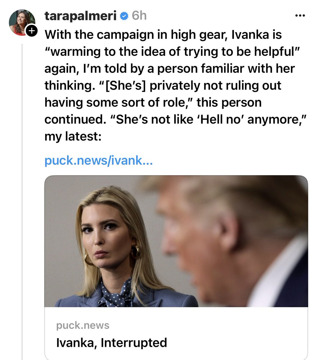 Would trump have the balls to choose Ivanka as VP? #FridayFeeling #FridayMotivation