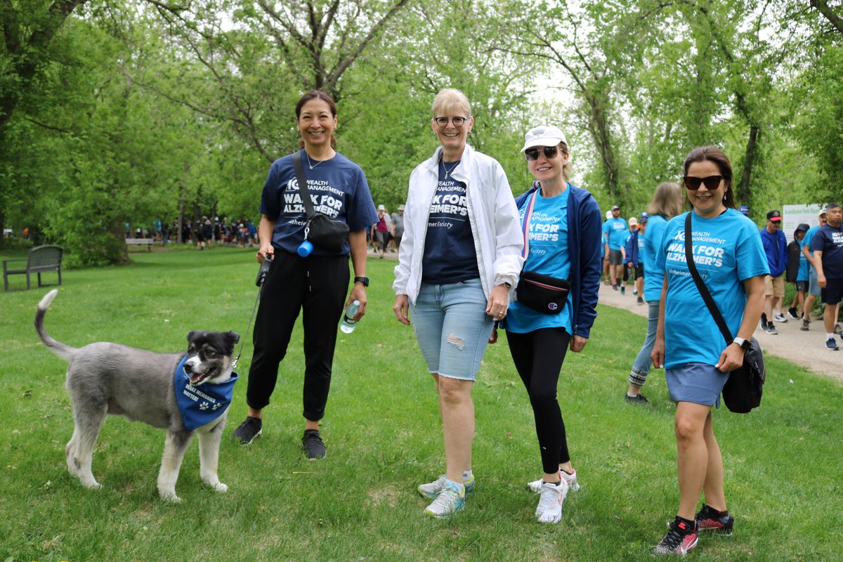 Come join us across the province in Winnipeg, Brandon, Selkirk, Steinbach, Altona and virtually as we walk for the almost 20,000 people living with dementia in Manitoba and their families. Register now for a walk near you at Alzheimer.mb.ca/wfa2024. #IGWalkforAlz @IGWealth_Mgmt