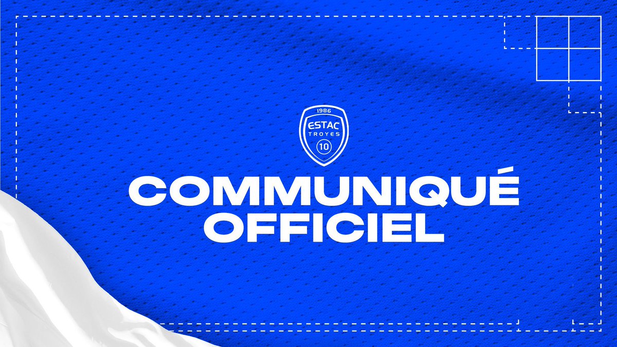 Communiqué du Club : L'ESTAC Troyes condamne les agissements d'une minorité de supporters à l'issue de la rencontre de ce soir à domicile face à Valenciennes. Des engins pyrotechniques ont été lancés depuis les tribunes sur le terrain à plusieurs reprises, ce qui a…
