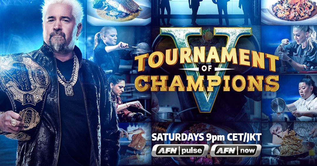 Tomorrow: #TournamentOfChampions  #AFNnow