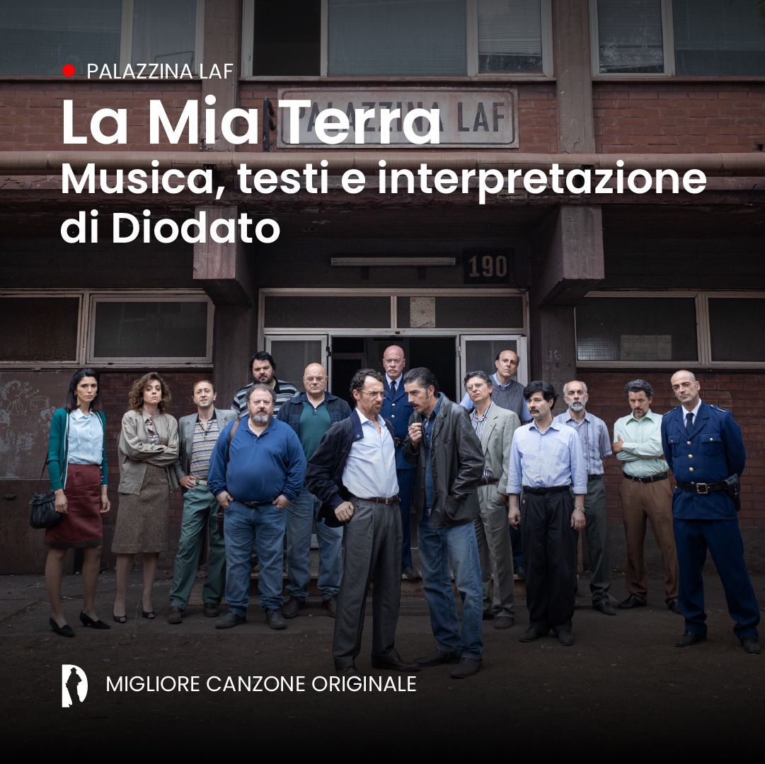 Grazie per i premi ai #David69 di Donatello! È stato un onore per noi di Palomar contribuire alla nascita di questi film. ⁠ #PalazzinaLAF Migliore attore protagonista MICHELE RIONDINO Migliore attore non protagonista ELIO GERMANO Migliore canzone originale “La mia terra” DIODATO