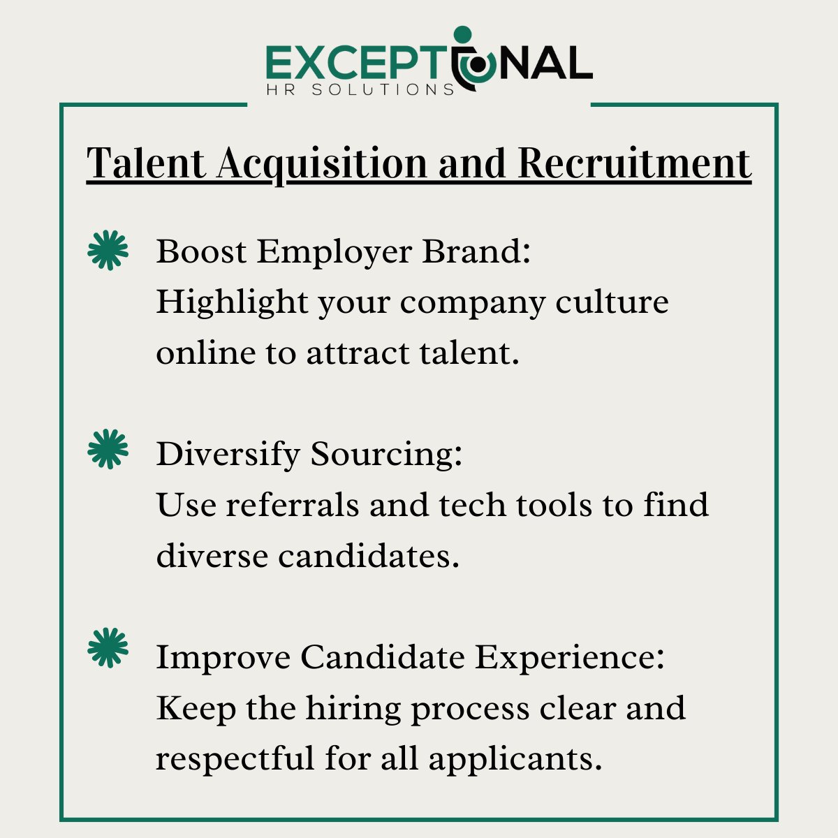 From boosting employer branding to enhancing candidate experiences, elevate your talent acquisition strategy today. #HR #TalentAcquisition #RecruitmentTips