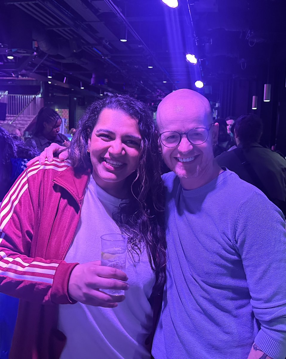 Really proud of <a href="/VaneekaDadhria/">Vaneeka D</a> and her incandescent performance in Liberation Squares <a href="/BrxHouseTheatre/">Brixton House</a> tonight. Cracking show, I laughed a lot and learned a lot. Really recommend, it’s a funny, pacy piece of political theatre.