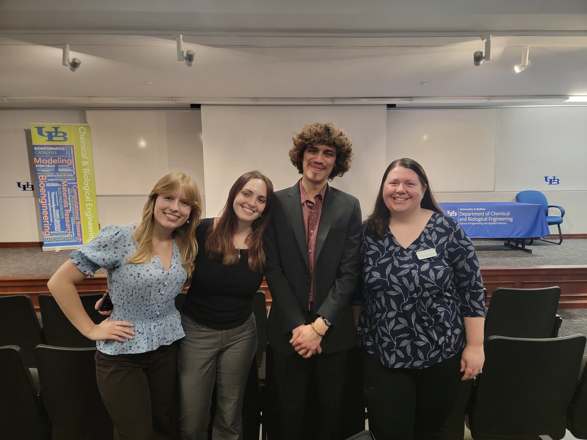 I was the emcee for UB CBE UG awards reception. For the seniors I included their 'about me' presentations from CE 212 in Sep 2021. It was a fun personal touch and reflection on where they started. They also shared future plans & their highlights of their time here.