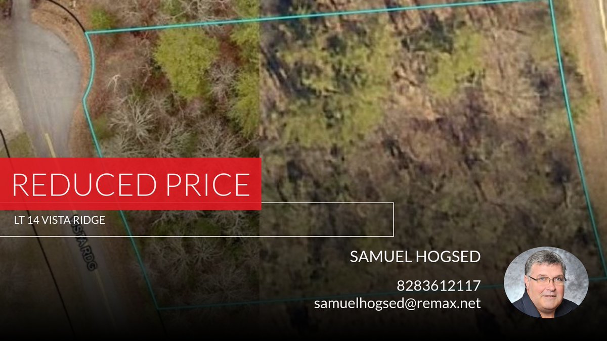 📍 Reduced Price 📍 This recently reduced home at Lt 14 Vista Ridge in Blairsville won't last long, so, don't wait to set up a showing! Reach out here or at 8283612117 for more information! homeforsale.at/LT_14_VISTA_RI…