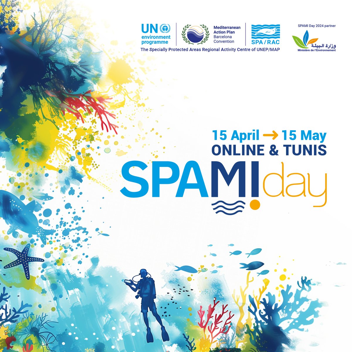 🟡🌊The #BarcelonaConvention Specially Protected Areas of Mediterranean Importance are amazing natural sites that require special protection. Proper management of #SPAMIs involves setting rules for fishing, boating, tourism etc., allowing delicate species to thrive. #SPAMIday2024