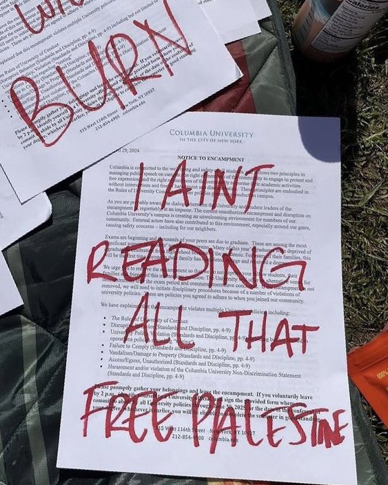 National Students for Justice in Palestine tweet media