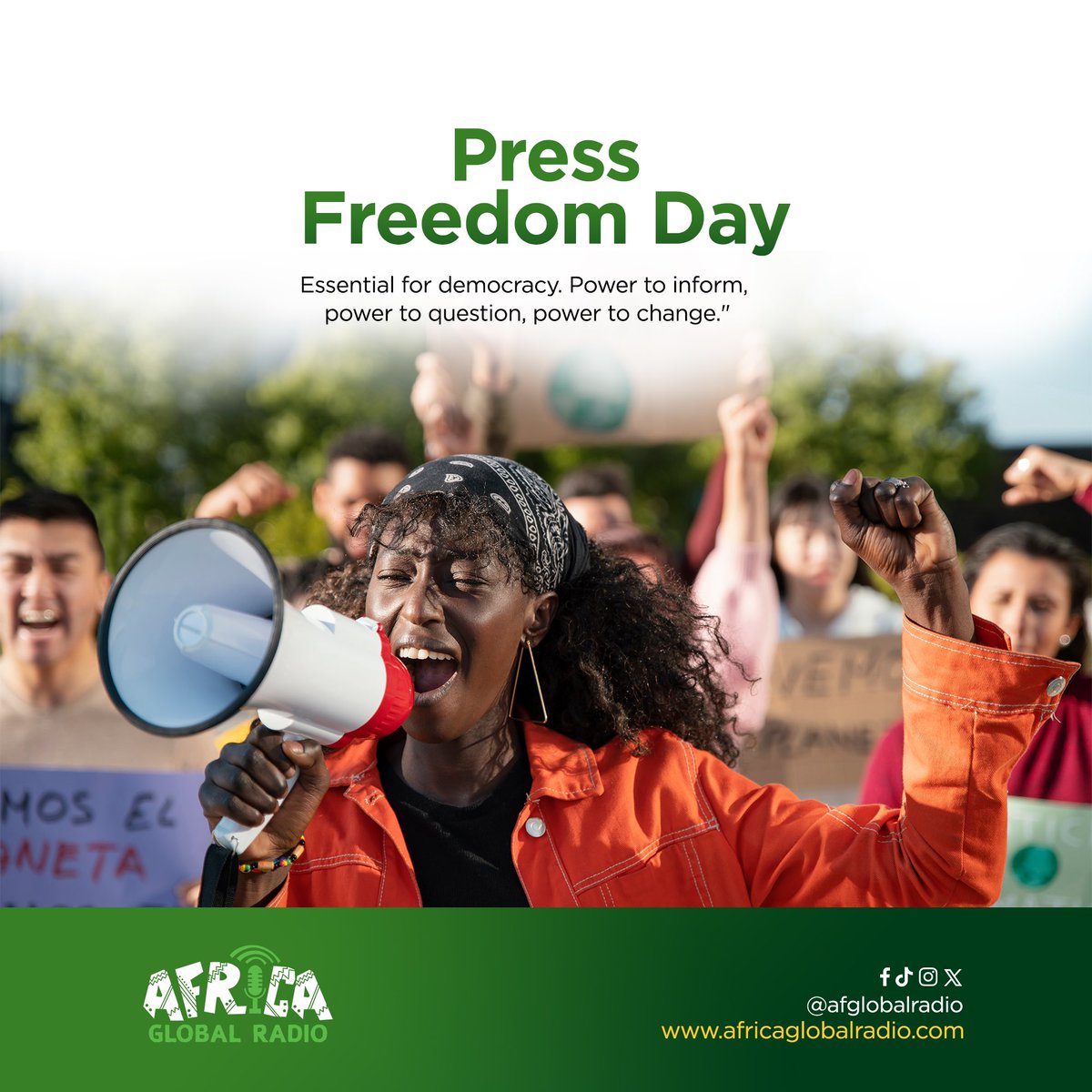 Freedom is a priceless gift, one that not everyone has the privilege of enjoying: This is our contribution to Empower press freedom: Stand up, speak out, and support independent journalism.
#PressFreedom #FreedomOfSpeach #DefendJournalism #BeHeard