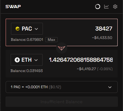 CryptoAJ_eth's tweet photo. My S3 airdrop just 2x-ed. 🫡 @pacmoon_ 

Balance can't be shown below because it's vaulted on @wasabi_protocol https://t.co/SD4eNDithT