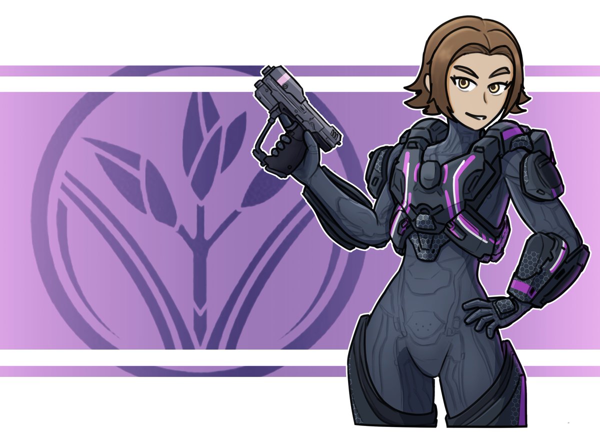 Work for @Nobbie_OCs  

#Halo