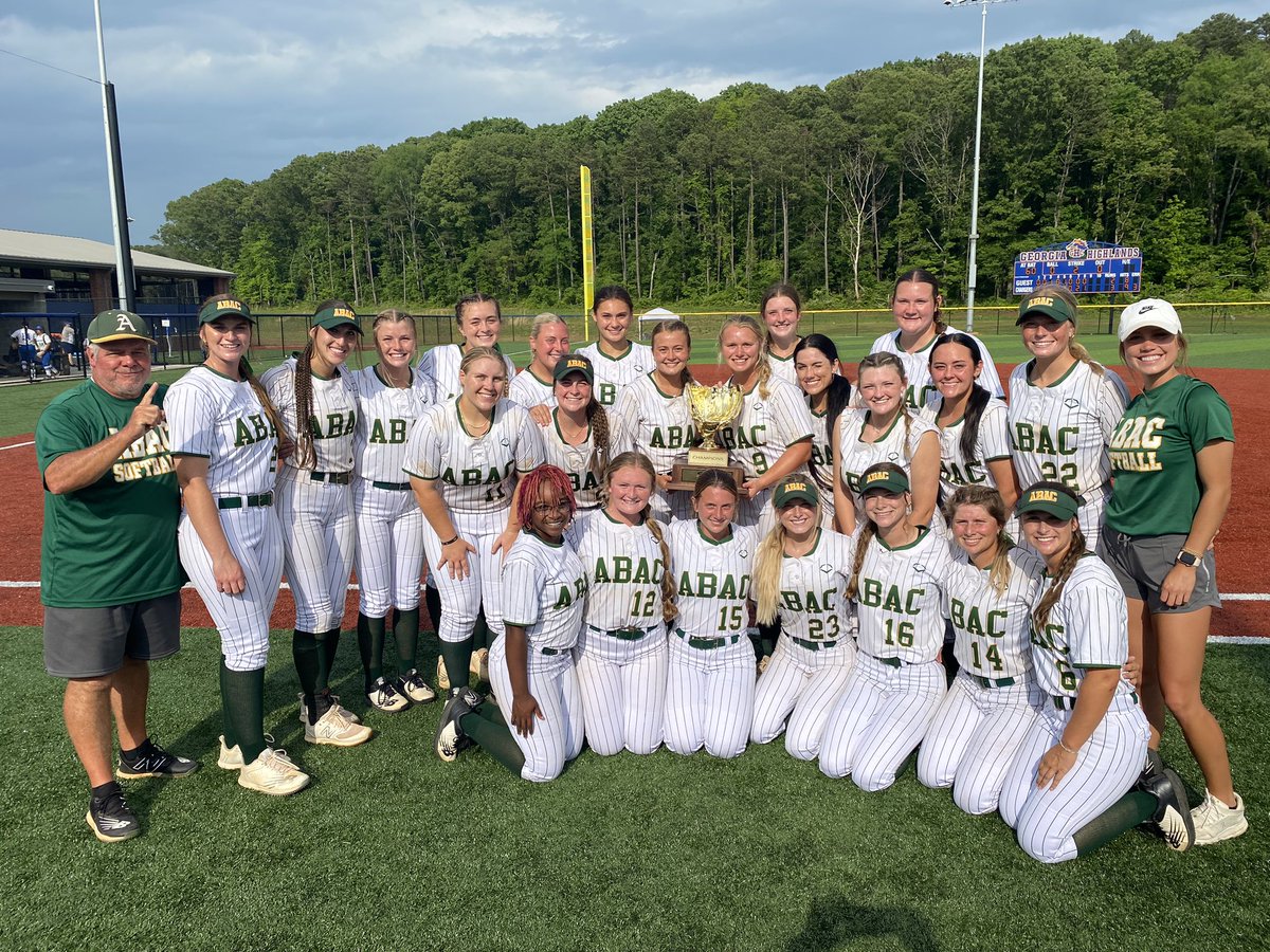 Congratulations to <a href="/ABACFillies/">ABAC Softball</a> on winning the GCAA Championship!
Going out on top!!