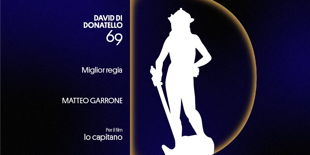 Premi David di Donatello (@PremiDavid) on Twitter photo 2024-05-03 21:41:39