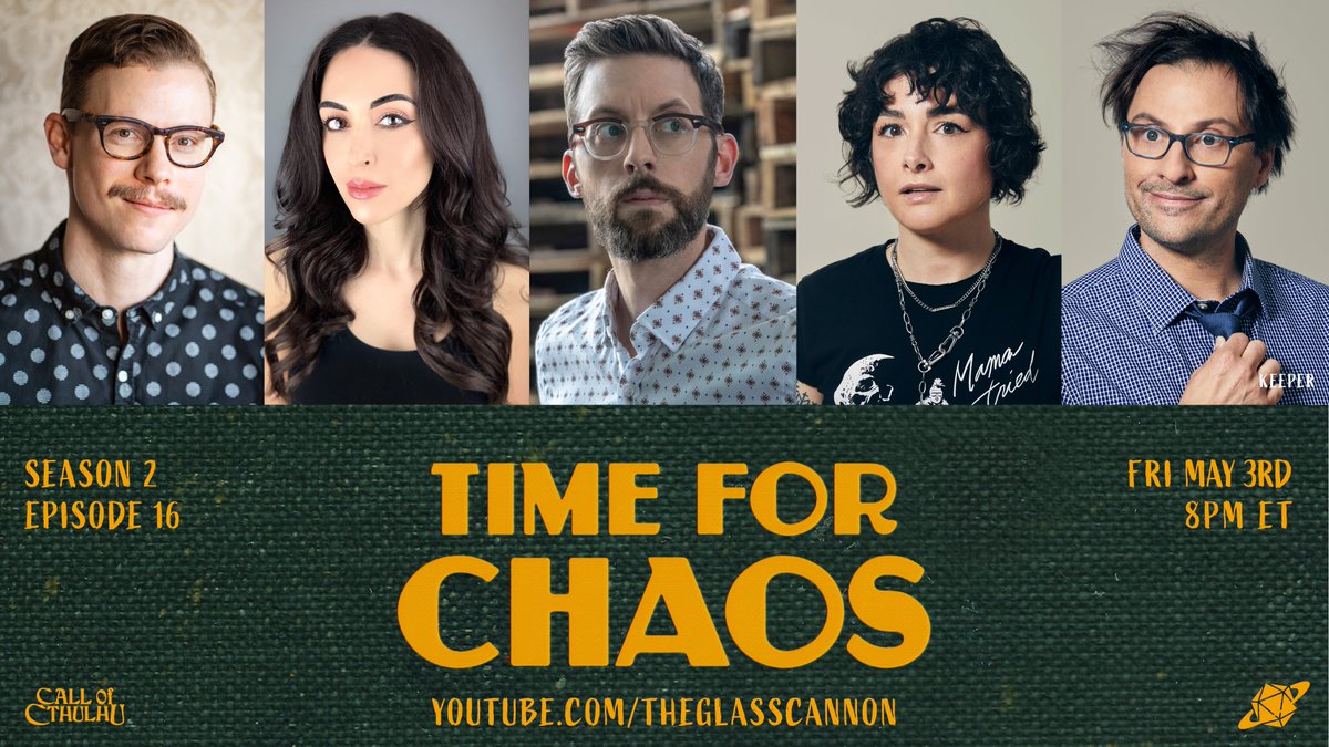 There is an art to tailing someone through a city. We are not saying that you're going to see it performed artfully tonight. We are just acknowledging that there is an art to it! Time For Chaos Season 2 Episode 16 airs tonight at 8PM ET on YouTube. youtu.be/ibfPM2v6IwY