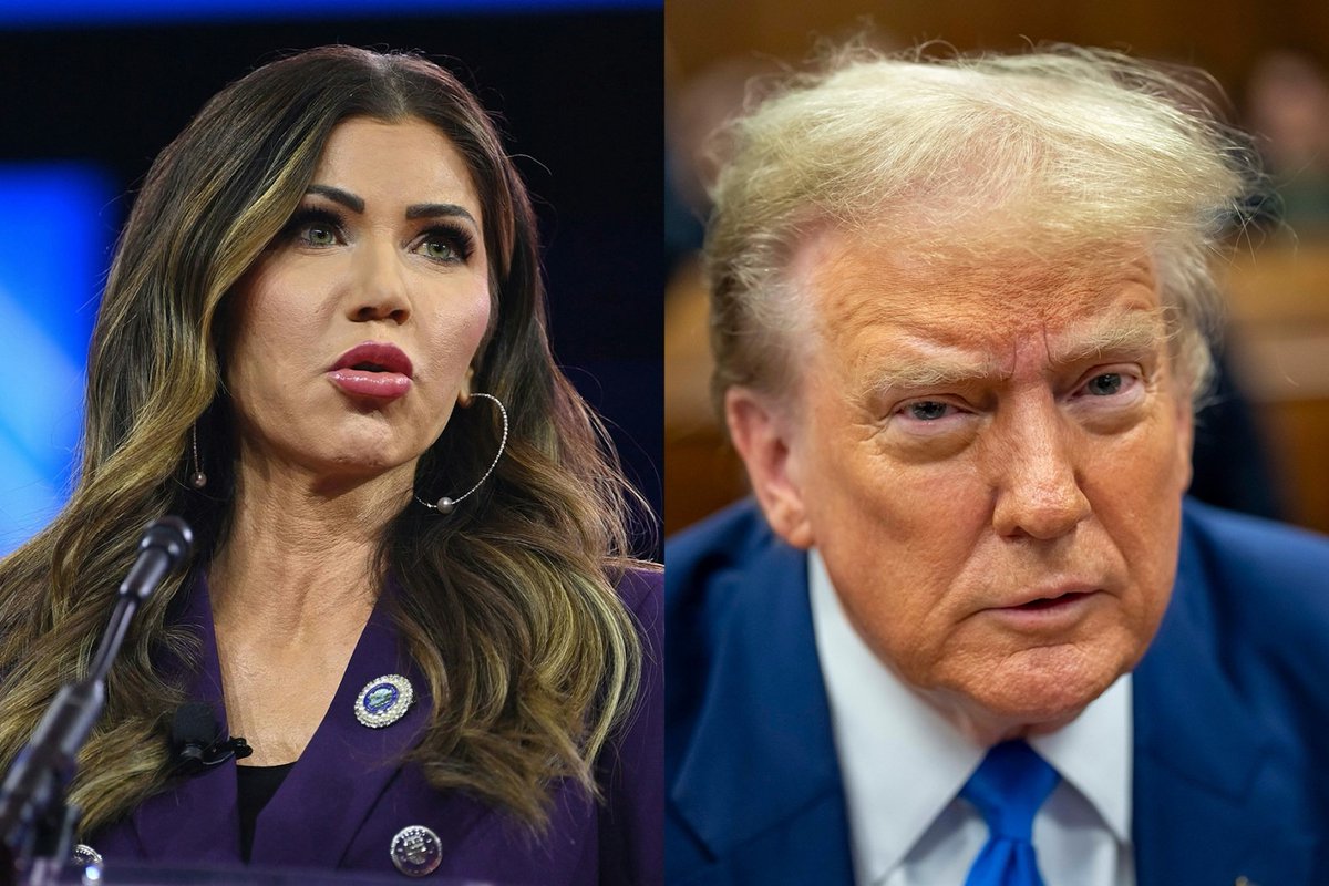 Donald Trump is privately trashing Kristi Noem and “disgusted” by her story about how she executed her unruly puppy — and has been noting to his team that voters don’t usually like politicians who kill dogs. More: rollingstone.com/politics/polit…